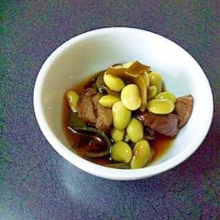 青大豆の煮浸し